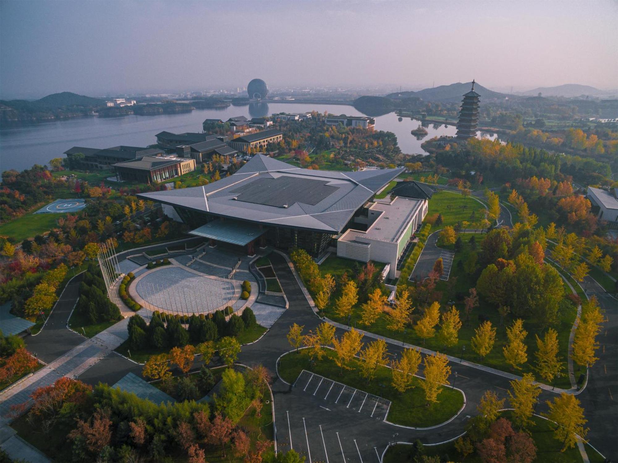 Yanqi Hotel, Managed By Kempinski Huairou Exterior foto